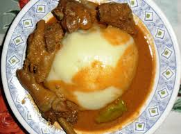 Un plat d'iganme pillée bien prisée au Bénin
