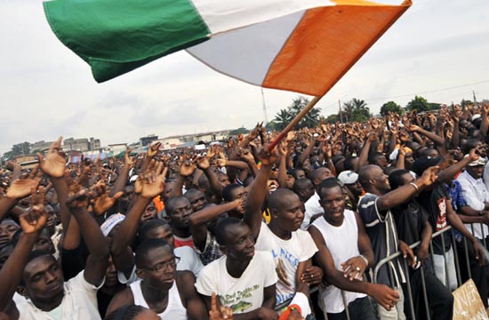 la jeunesse ivoirienne (PHOTO: lebanco.net)