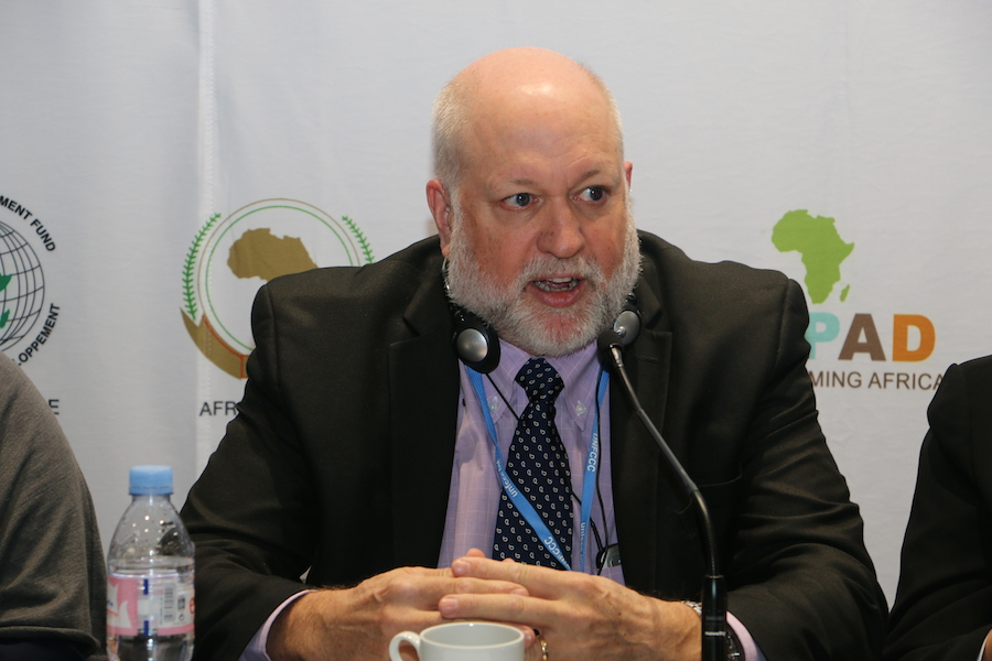 Kurt Lonsway, Manager, Environment and Climate Change, African Development Bank (AfDB) (PHOTO: ClimateReporters/Atayi Babs)