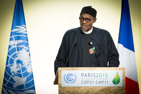President Muhammadu Buhari at COP21