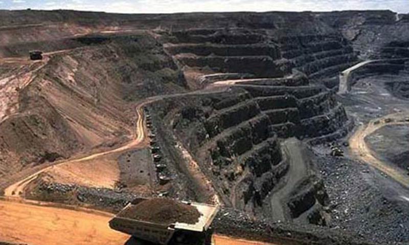 A coal site in Pakistan