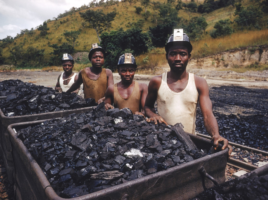 Coal mining in Enugu, South-East Nigeria