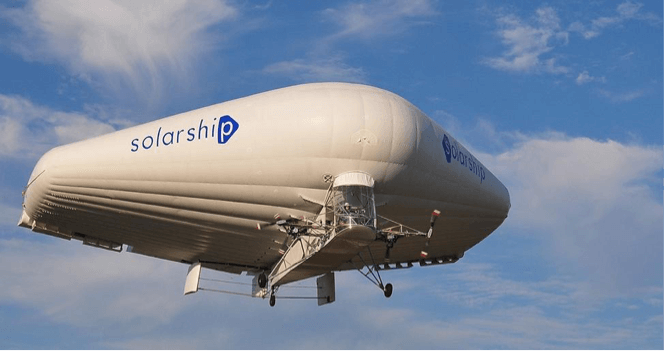 Solar Ship aircraft. Image taken from Solar Ship.