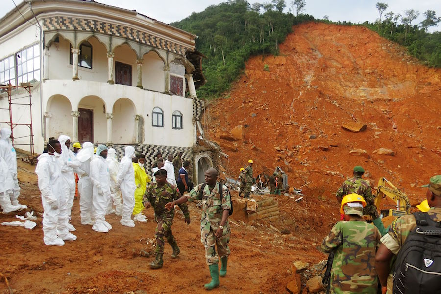 One of the disaster sites (PHOTO: GettyImages)