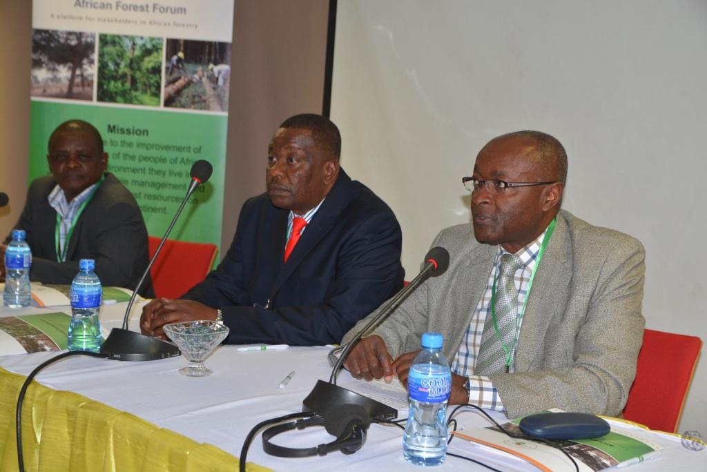 Prof Godwin Kowero, Executive Secretary of AFF at the Dar Es Salaam workshop (PHOTO: ClimateReporters/Kofi Domfeh)