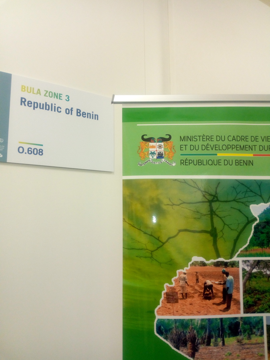 Le Benin à la COP23 (PHOTO: Didier Hubert Madafimè)