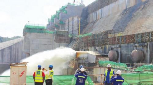 Lom Pangar hydro dam construction on course (PHOTO: ClimateReporters/Elias Ntungwe)