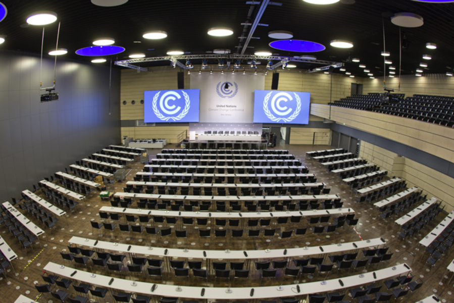 Venue of the 23rd Conference of the Parties to the United Nations Framework Convention on Climate Change (COP 23) in Boon