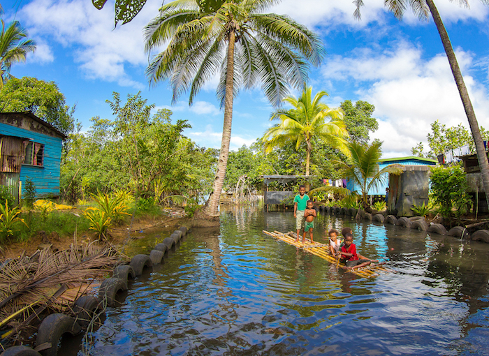 The climate in a small island developing state