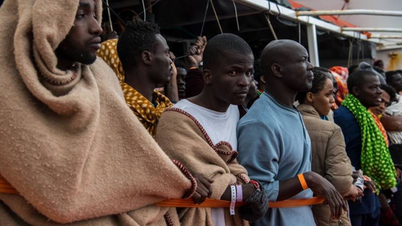 2017 images from the slave camp in Libya