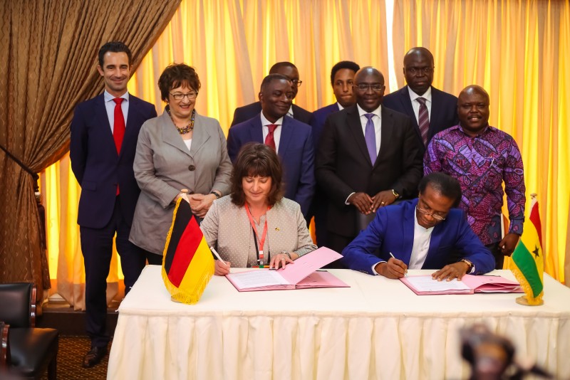 CEO of Siemens Sub-Saharan Africa, Sabine Dall’Omo emphasized that Siemens is part of social fabric of African countries, as an employer and investor as she was signing the agreement with the chairman of Rotan Energy, Kofi Morna 