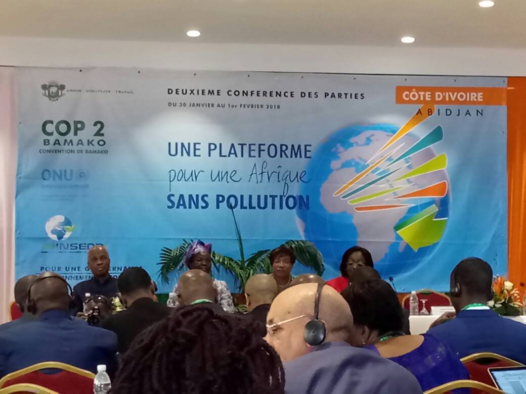 Opening Plenary of the COP 2 of Bamako Convention (PHOTO: ClimateReporters/Atayi Babs)