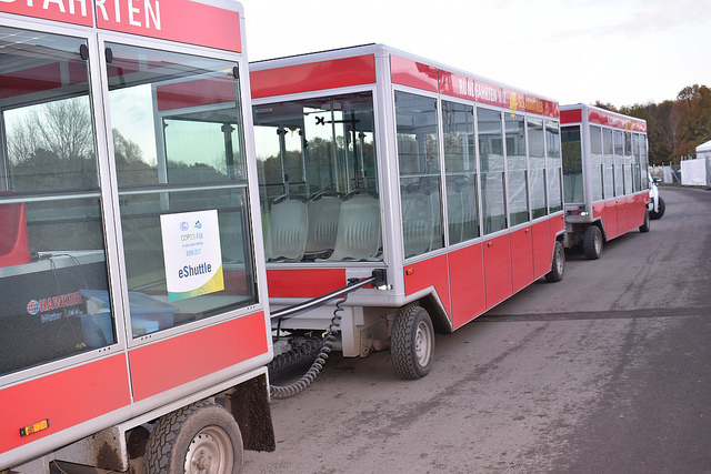 Electric buses (PHOTO: ClimateReporters/atayibabs)