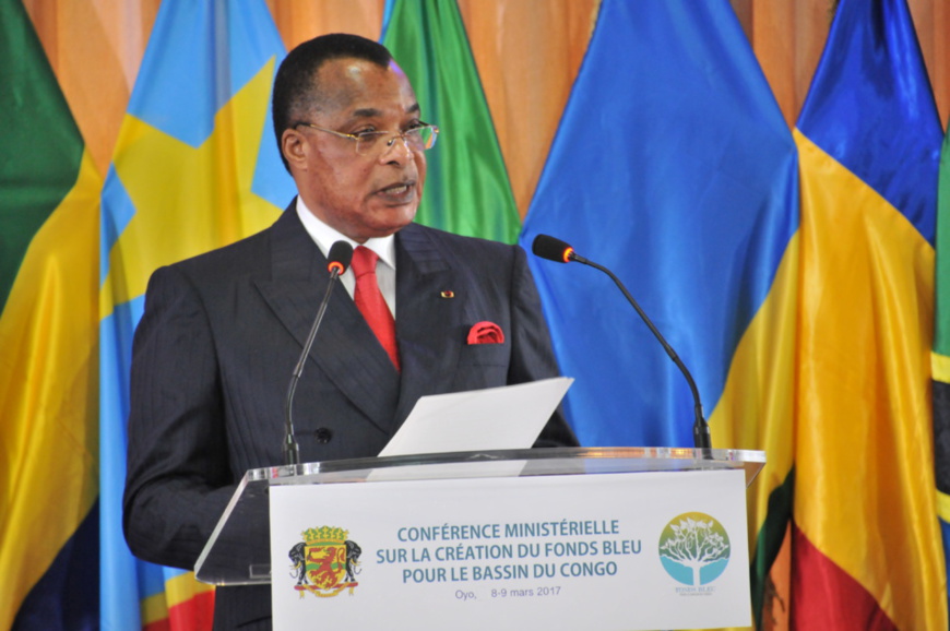 Le président congolais Denis Sassou Nguesso