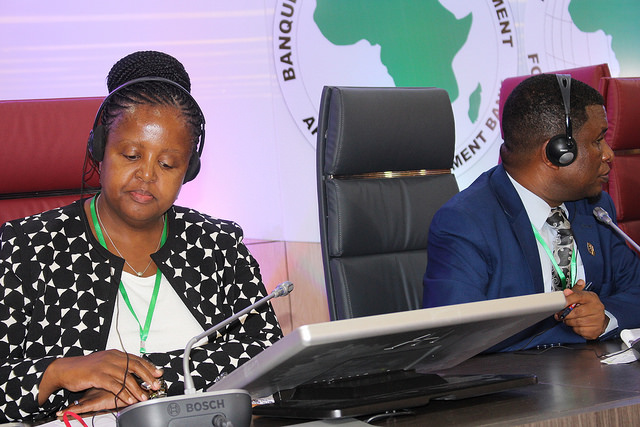 Thuli Makama et Mithika Mwenda pendant la session (Photo ClimateReporters/atayibabs)